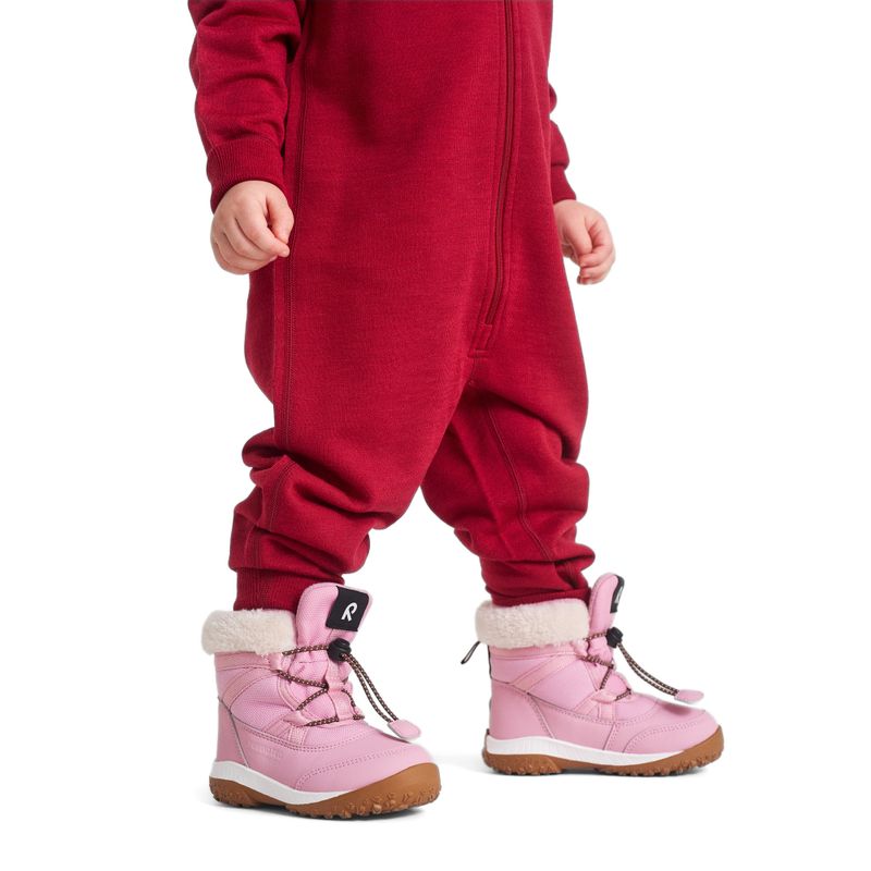 Detské snehule Reima Samooja grey pink 8
