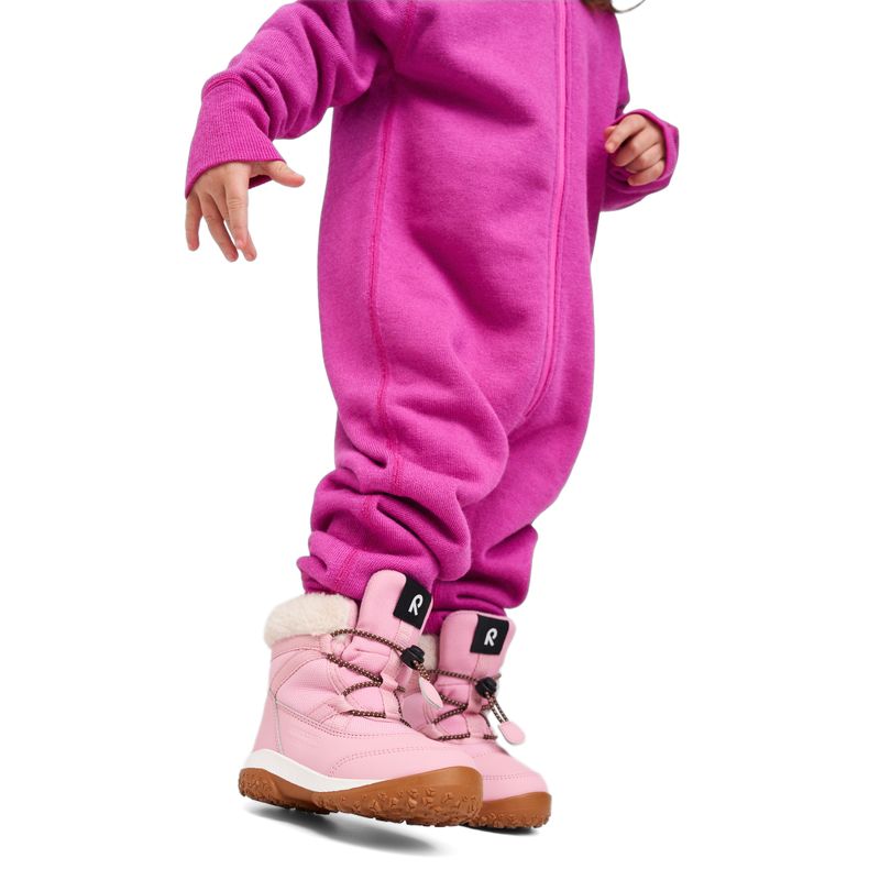 Detské snehule Reima Samooja grey pink 9