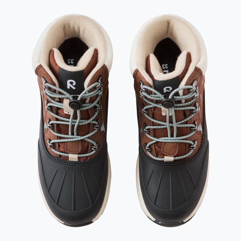 Detské snehule Reima Hallava Lace umber brown 6