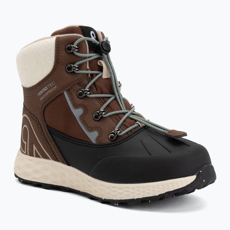 Detské snehule Reima Hallava Lace umber brown