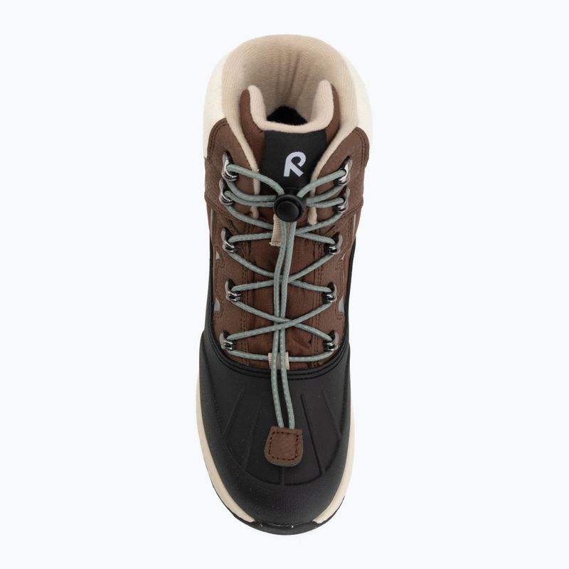 Detské snehule Reima Hallava Lace umber brown 5