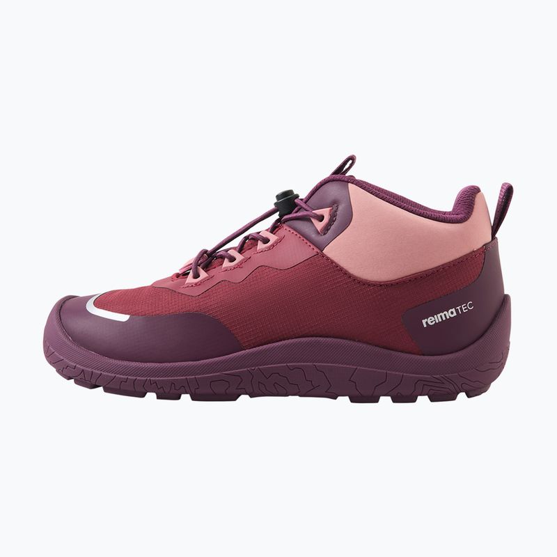 Detské barefoot topánky Reima Sankari maroon