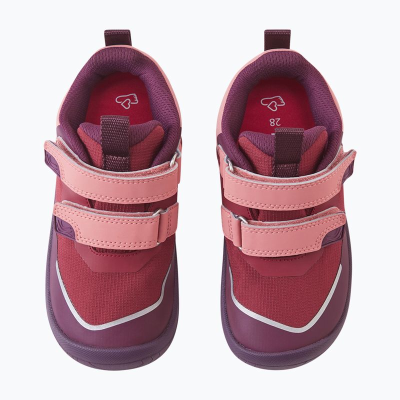 Detské barefoot topánky Reima Viikari maroon 4