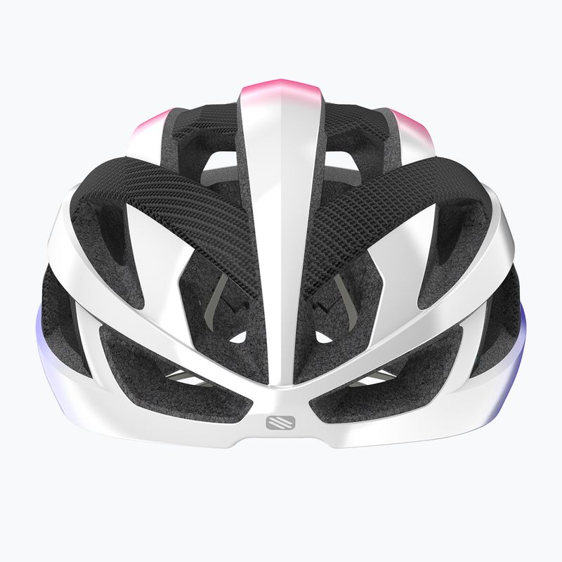 Cyklistická prilba Rudy Project Rebel pearl metal/pink/cyber blue shiny 3
