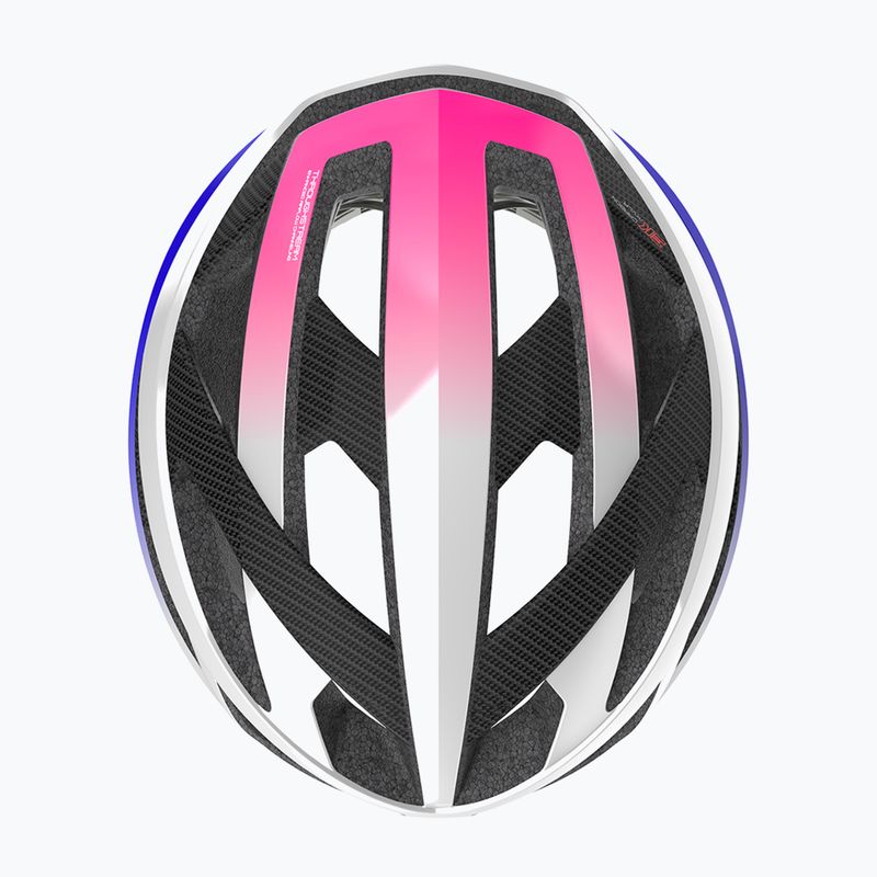 Cyklistická prilba Rudy Project Rebel pearl metal/pink/cyber blue shiny 5