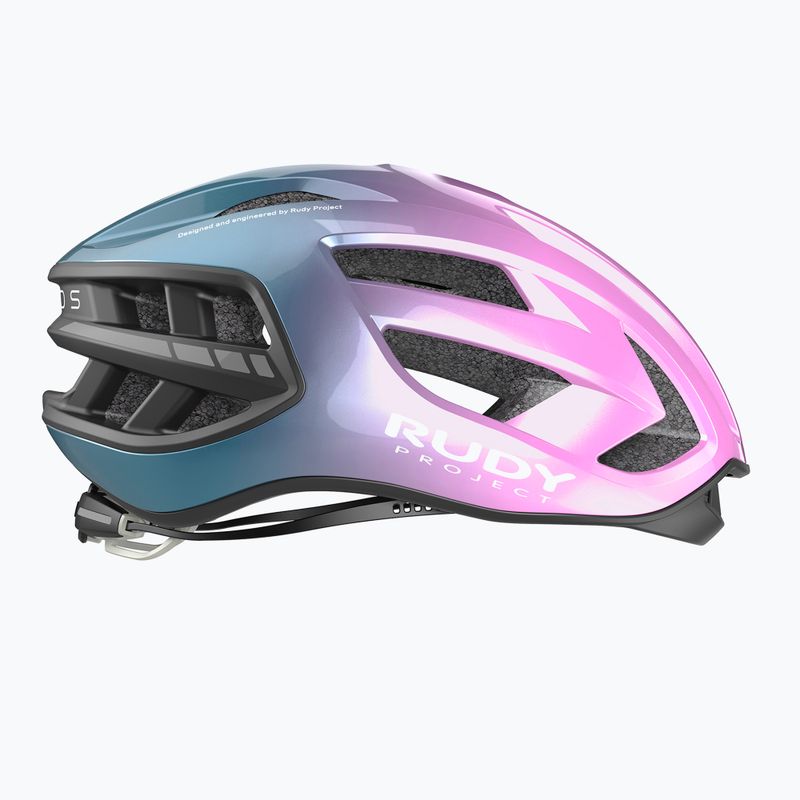 Cyklistická prilba Rudy Project Egos lilac/blue avio metal shiny 2