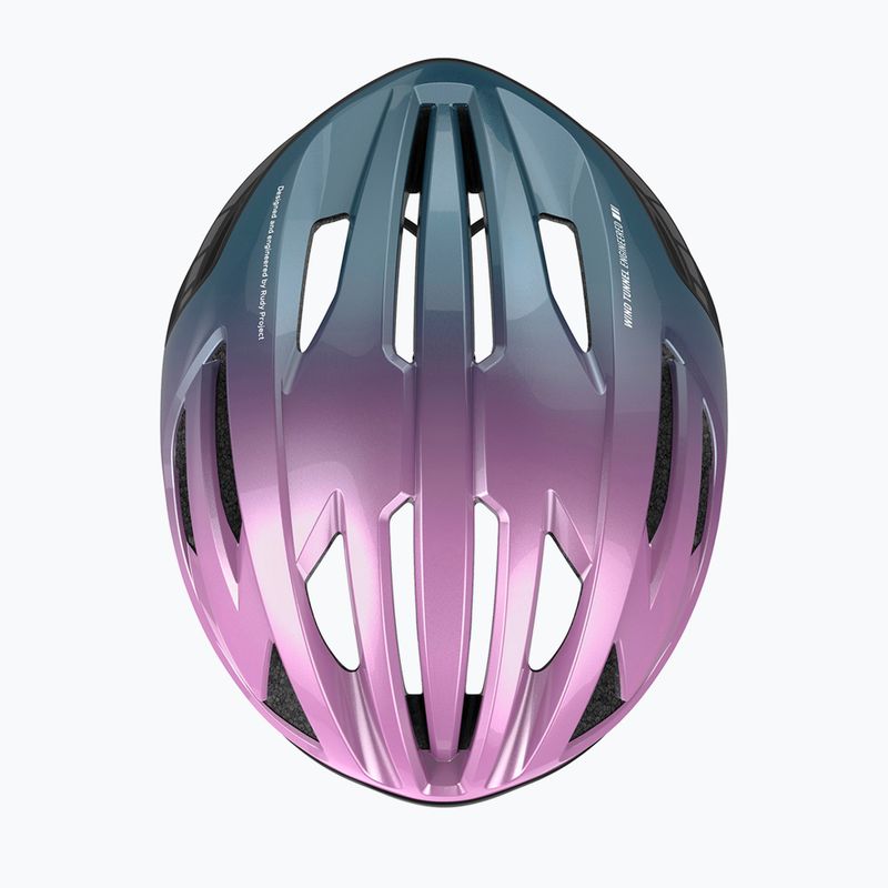 Cyklistická prilba Rudy Project Egos lilac/blue avio metal shiny 5
