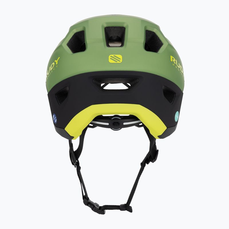 Cyklistická prilba Rudy Project Terraform met.olive/black/acid green matte 4