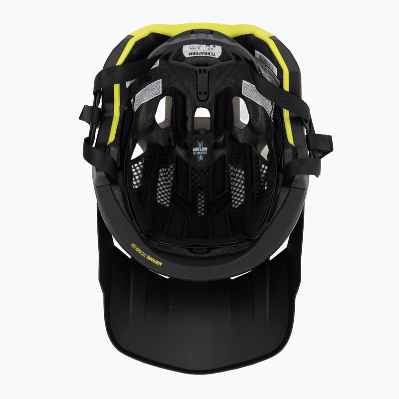 Cyklistická prilba Rudy Project Terraform met.olive/black/acid green matte 5