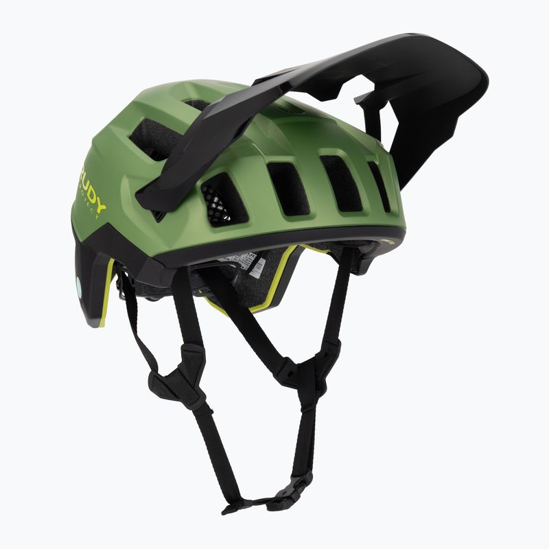 Cyklistická prilba Rudy Project Terraform met.olive/black/acid green matte 8
