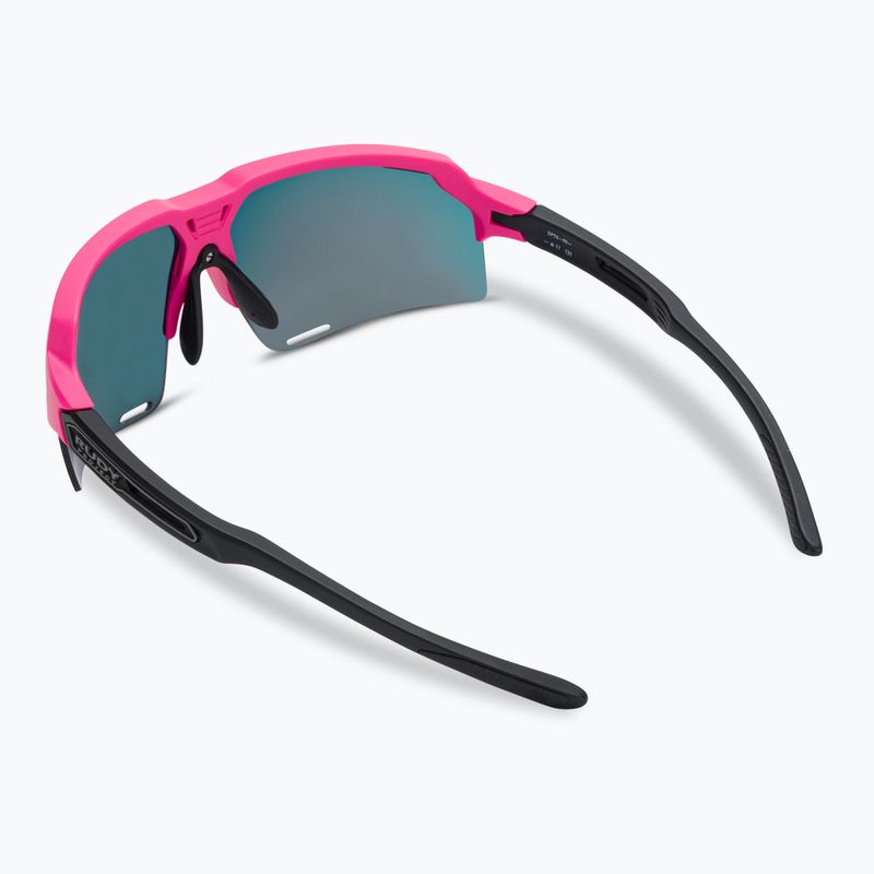 Rudy Project Deltabeat pink fluo / black matte / multilaser red slnečné okuliare SP7438900001 2