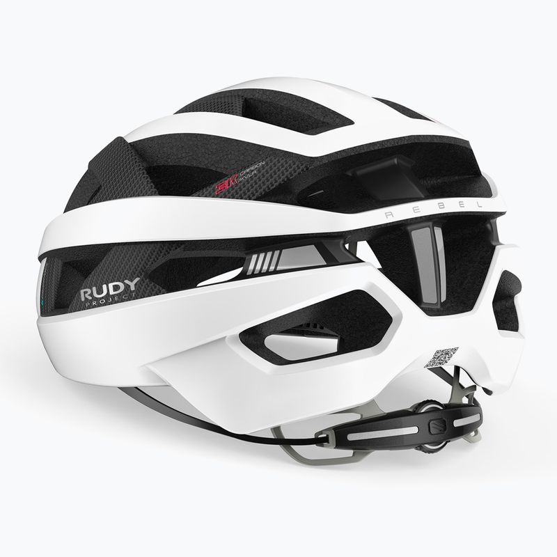 Cyklistická prilba Rudy Project Rebel carbon white matte 4