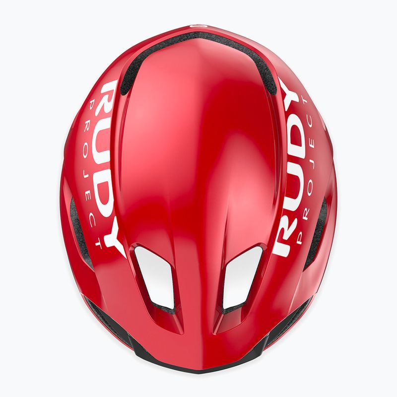 Cyklistická prilba Rudy Project Nytron red comet shiny 5