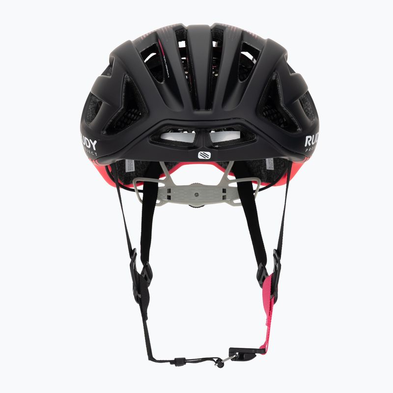 Cyklistická prilba Rudy Project Egos black/pink fluo matte 2