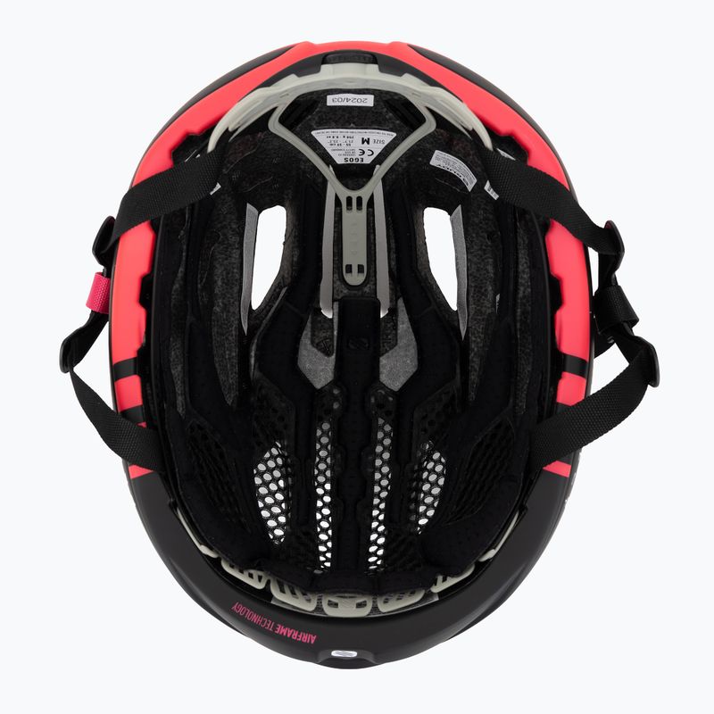 Cyklistická prilba Rudy Project Egos black/pink fluo matte 5