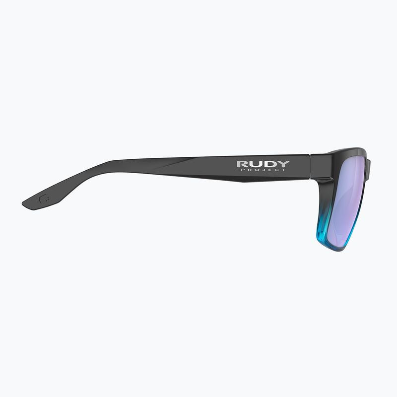 Slnečné okuliare Rudy Project Spinhawk Edge čierna fade crystal azur gloss/multilaser ice 4
