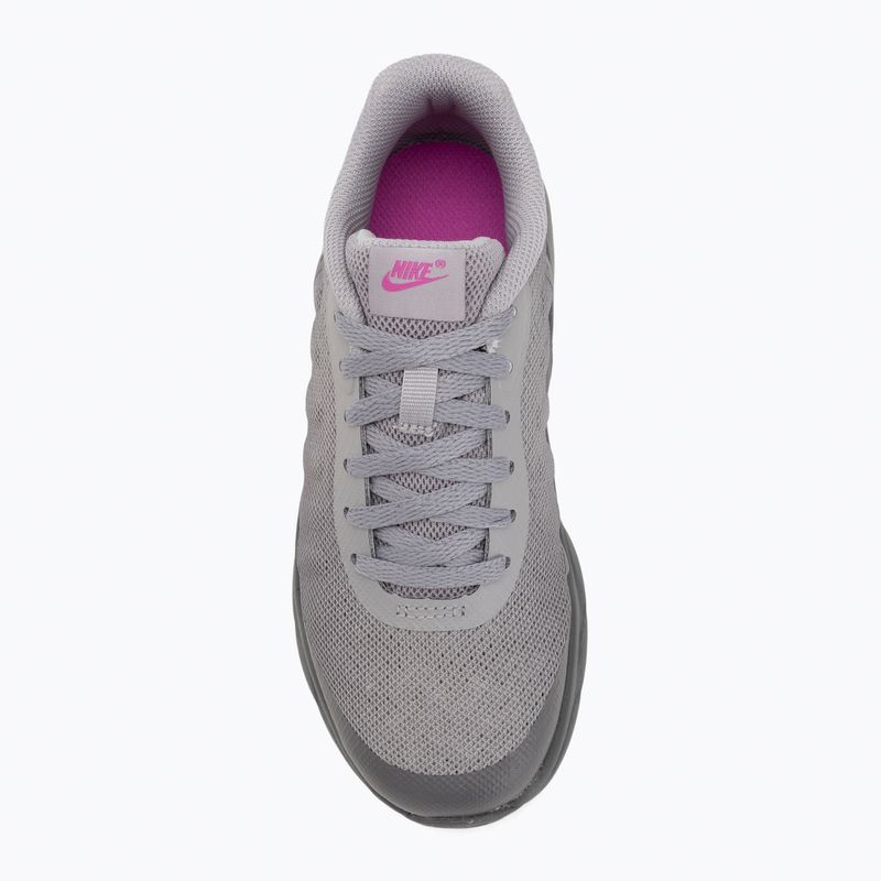 Detské topánky Nike Air Max Invigor Print atmosphere grey/gunsmoke/hyper magenta 5