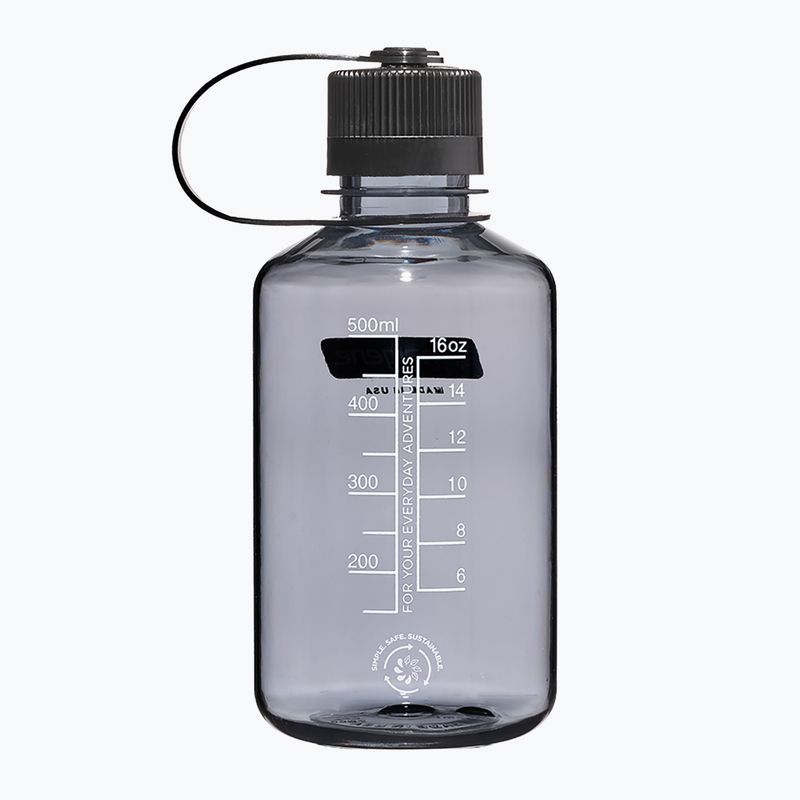 Cestovná fľaša Nalgene Narrow Mouth Sustain 500 ml sivá 2