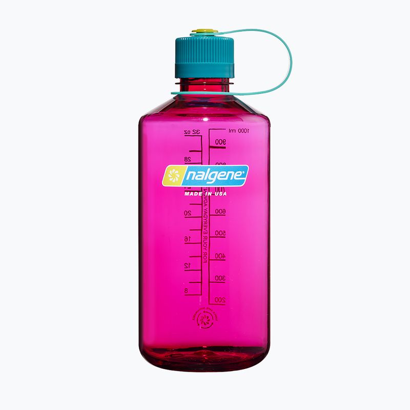 Turistická fľaša Nalgene Narrow Mouth Sustain 1000 ml eggplant