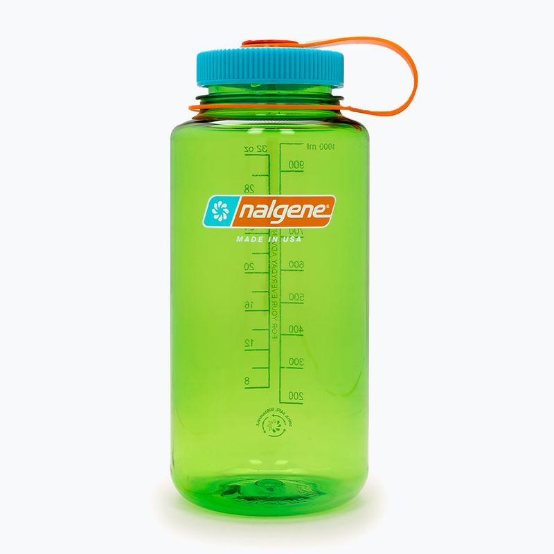 Cestovná fľaša Nalgene Wide Mouth Sustain 1000 ml hruška