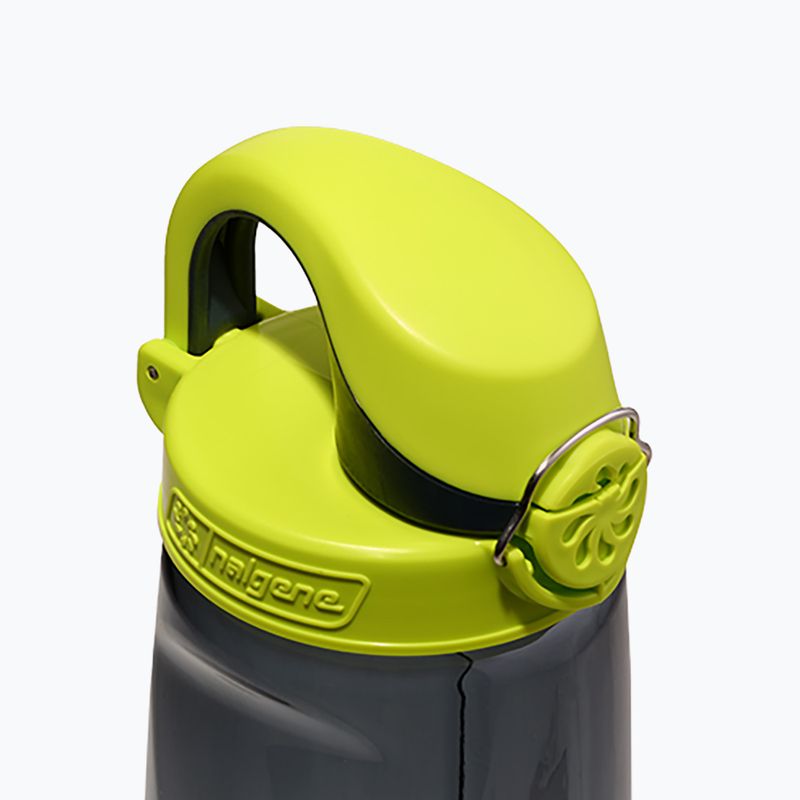 Turistická fľaša Nalgene On The Fly 740 ml charcoal/lime cap 3
