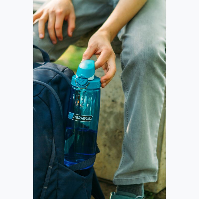 Turistická fľaša Nalgene On The Fly 700 ml slate blue/glacial 6