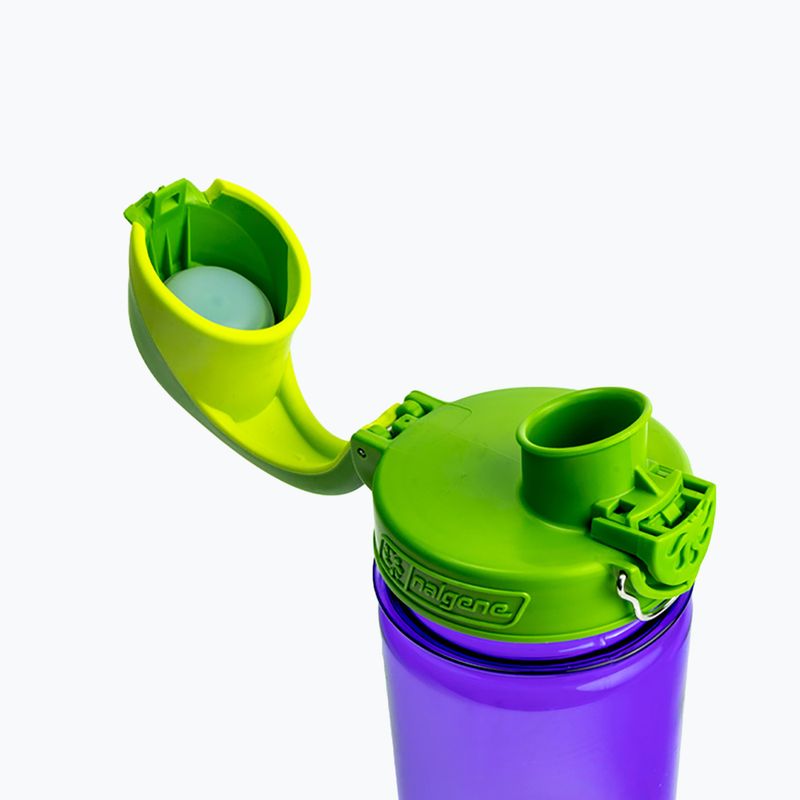 Nalgene On The Fly Kids 355 ml trojdielna fľaša fialová 4