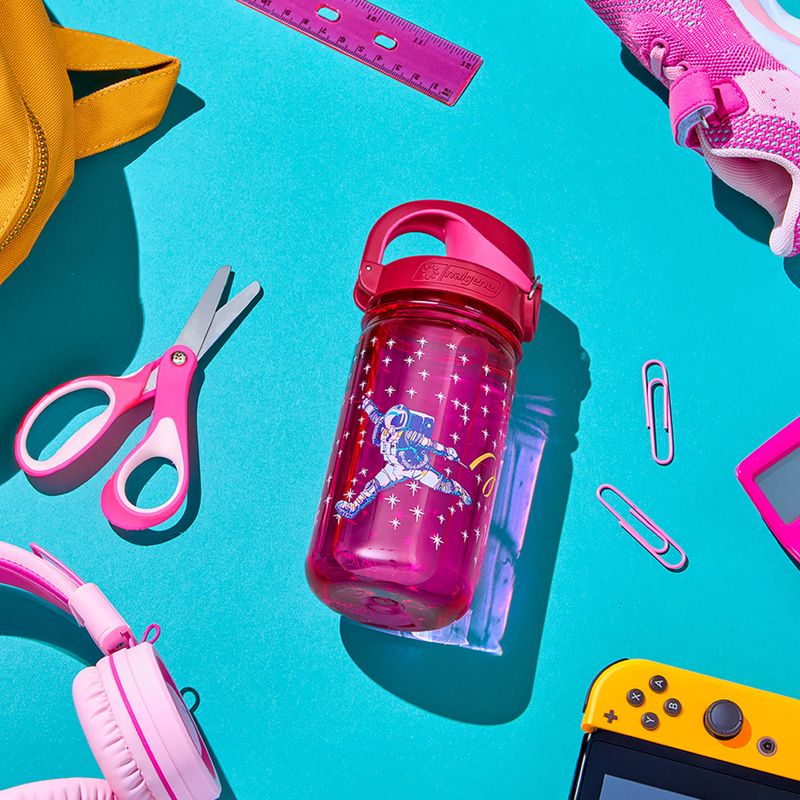Turistická fľaša Nalgene On The Fly Kids pink astronaut 6