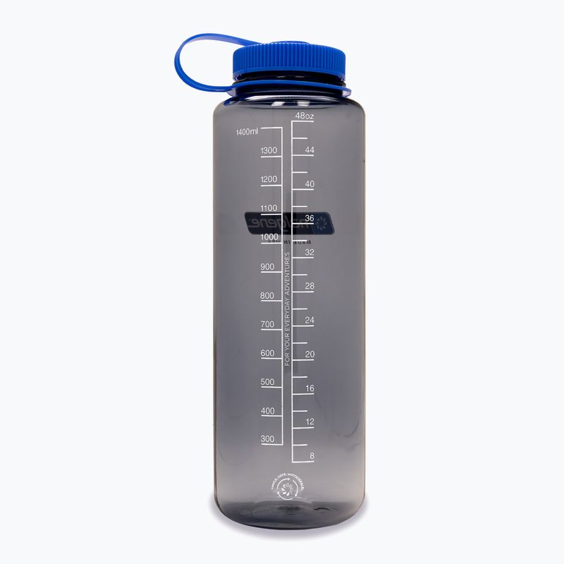 Turistická fľaša Nalgene Wide Mouth Silo Sustain 1400 ml gray 2