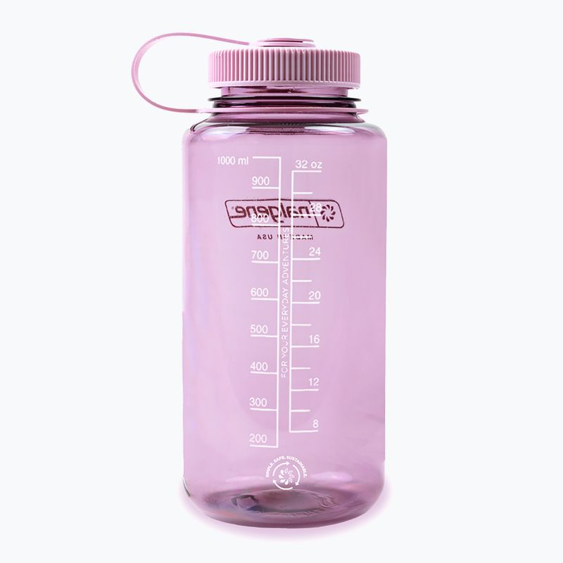 Cestovná fľaša Nalgene Wide Mouth Sustain  1000 ml cherry blossom 2
