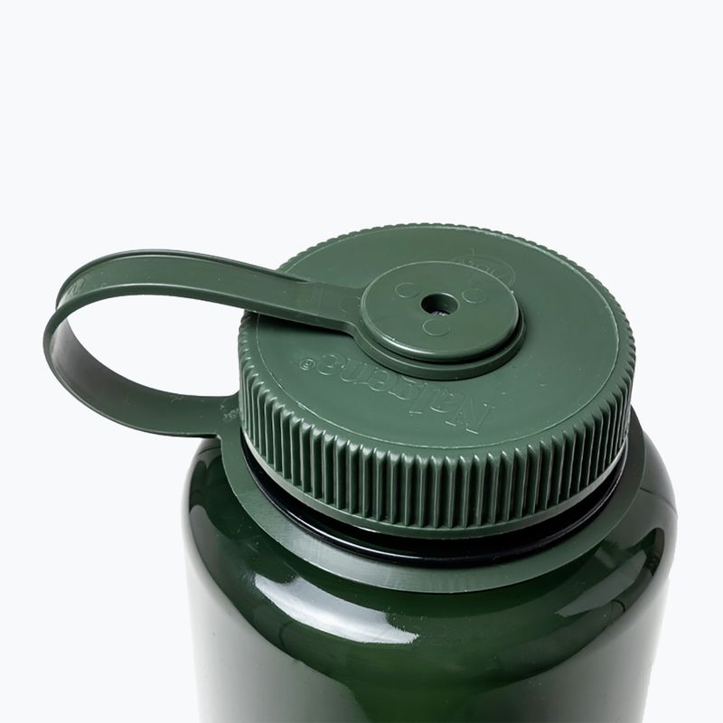 Cestovná fľaša Nalgene Wide Mouth Sustain 1000 ml monochromatická nefritová 3