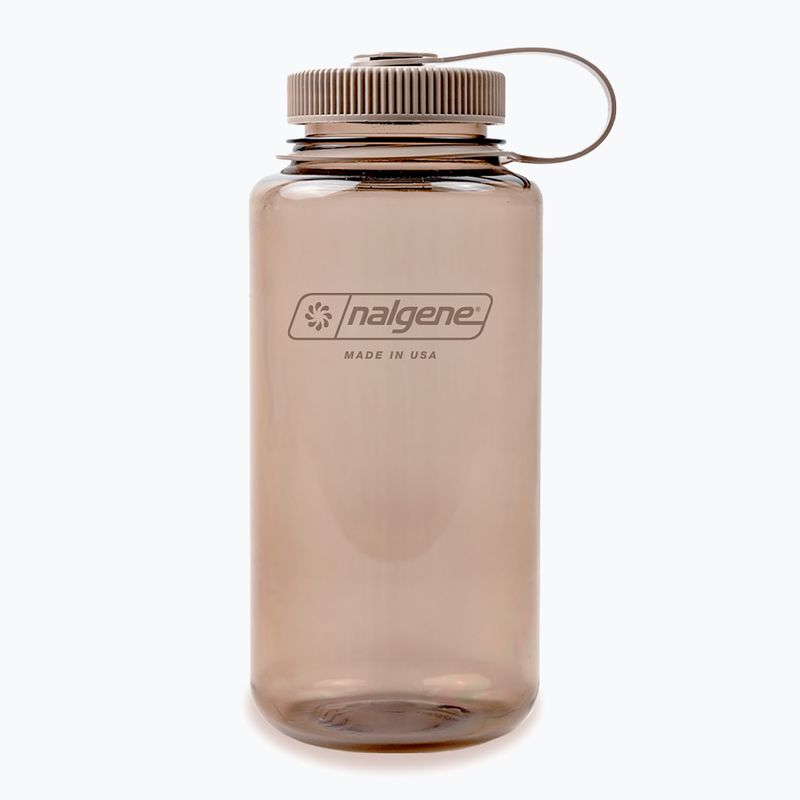 Cestovná fľaša Nalgene Wide Mouth Sustain 1000 ml monochromatická moka