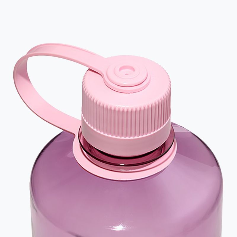 Turistická fľaša Nalgene Narrow Mouth 1000 ml cherry blossom 3