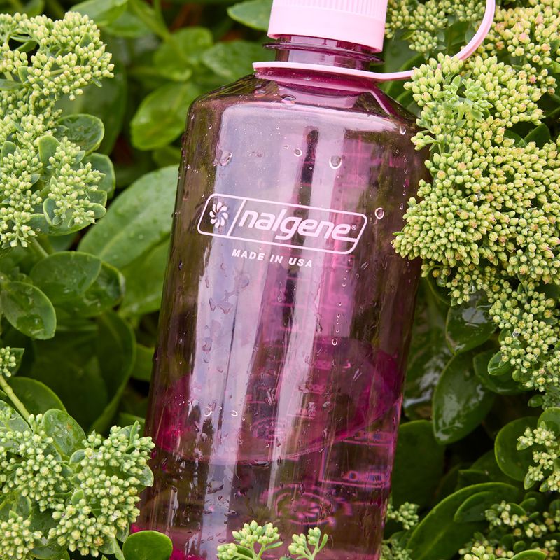 Turistická fľaša Nalgene Narrow Mouth 1000 ml cherry blossom 8