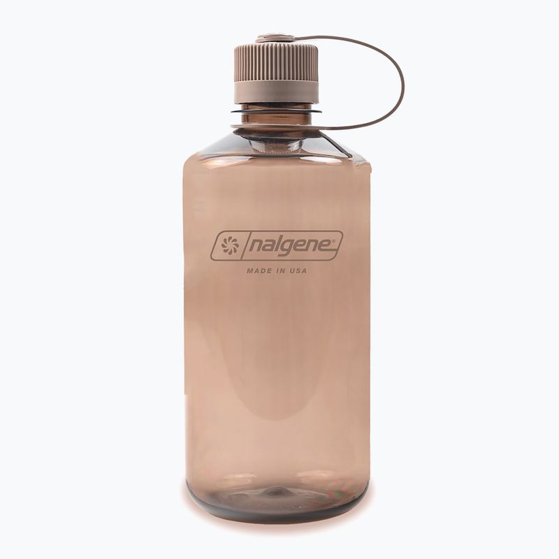 Turistická fľaša Nalgene Narrow Mouth 1000 ml mocha