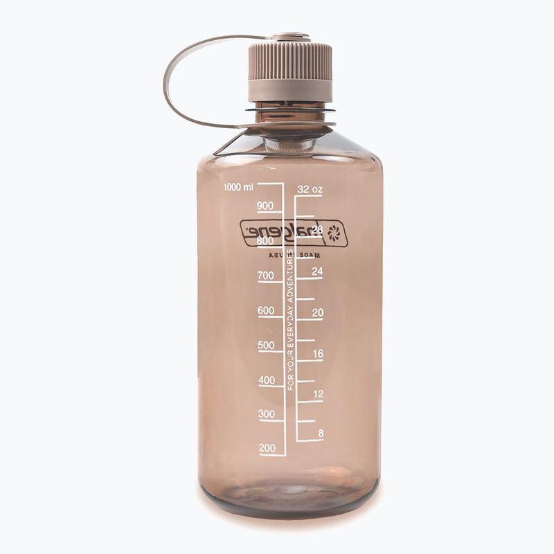 Turistická fľaša Nalgene Narrow Mouth 1000 ml mocha 2