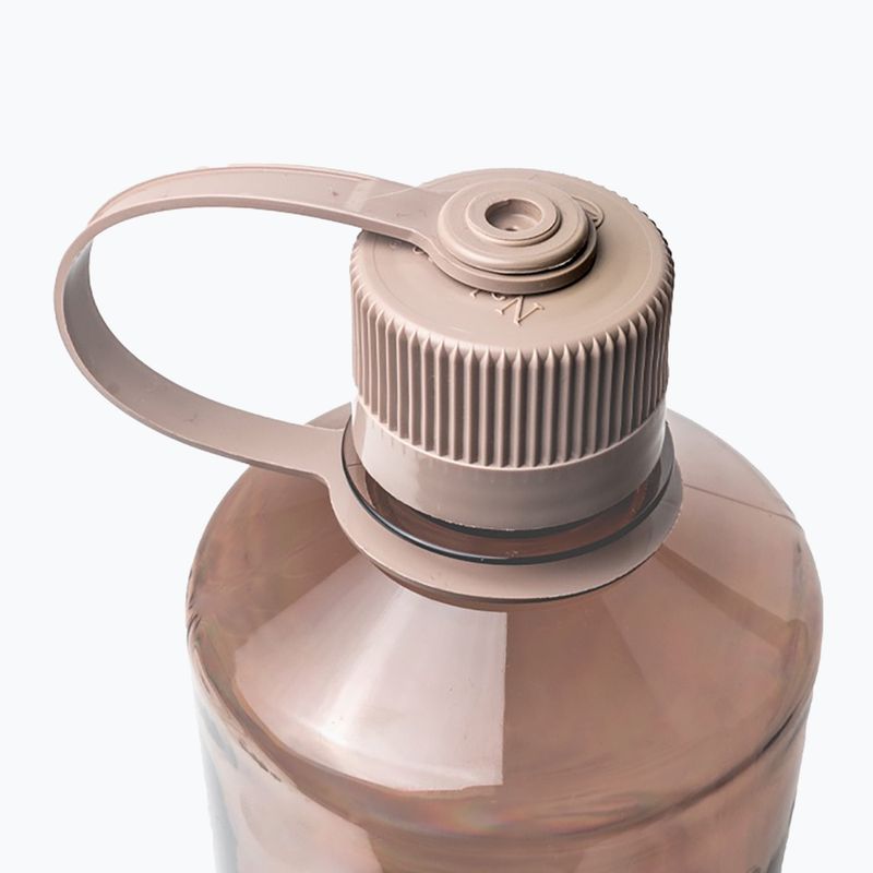 Turistická fľaša Nalgene Narrow Mouth 1000 ml mocha 3