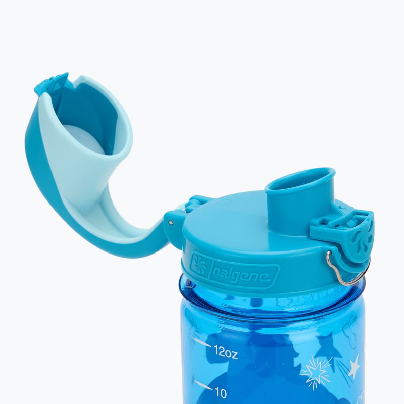 Turistická fľaša Nalgene On The Fly Kids 350 ml modrý jednorožec 5