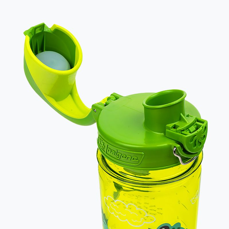 Turistická fľaša Nalgene On The Fly Kids 350 ml zelená nessie 6
