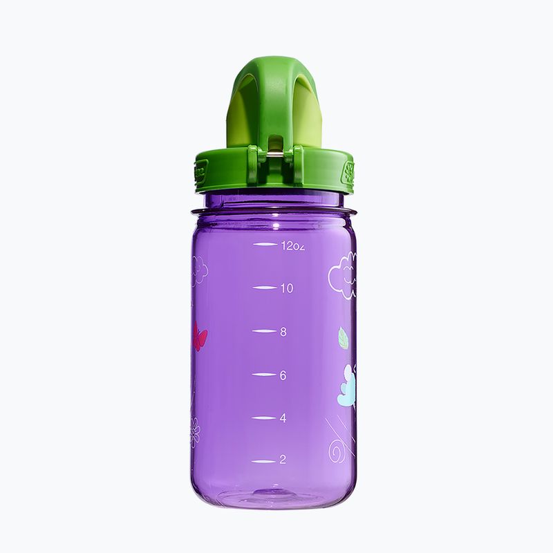 Cestovná fľaša Nalgene On The Fly Kids 350 ml fialový jackalope 2