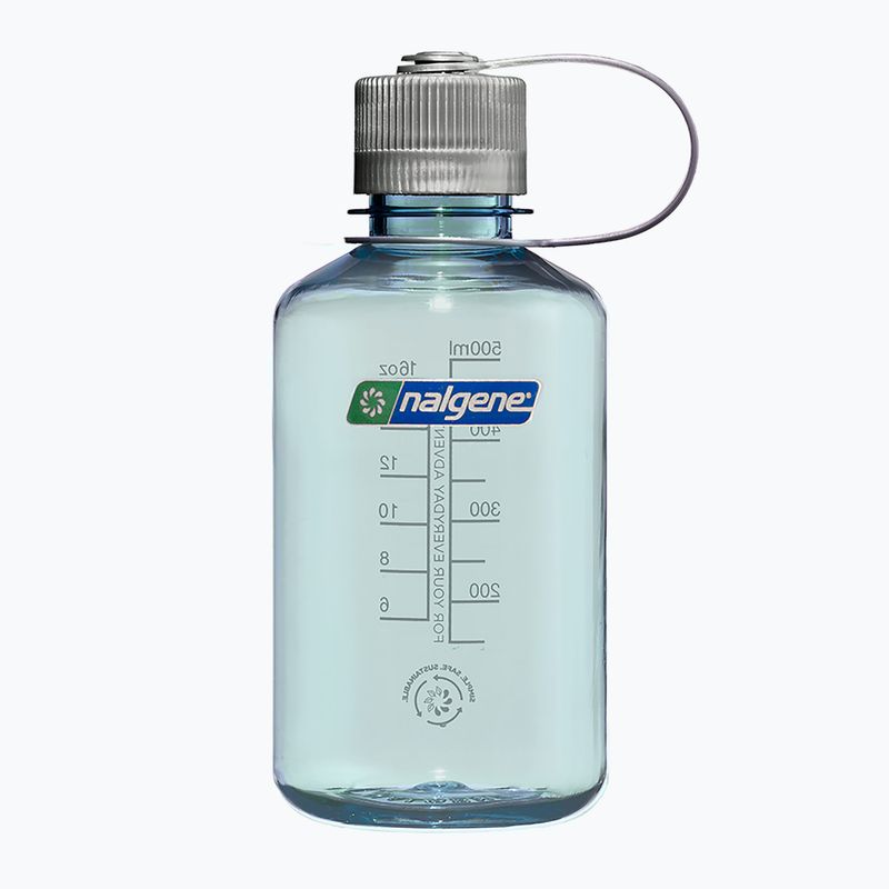 Turistická fľaša Nalgene Narrow Mouth Sustain 500 ml seafoam