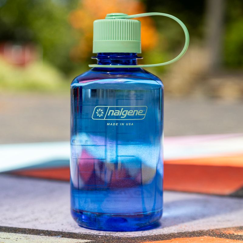 Turistická fľaša Nalgene Narrow Mouth Sustain 500 ml cornflower 4