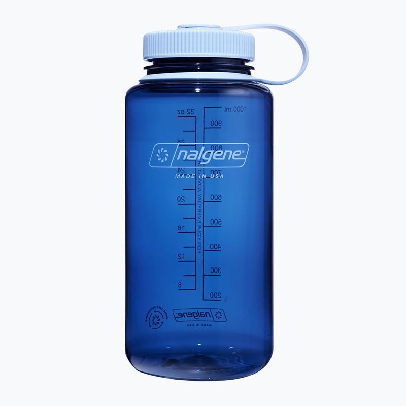 Cestovná fľaša Nalgene Wide Mouth Sustain 1000 ml indigo