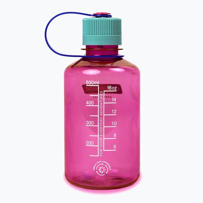 Cestovná fľaša Nalgene Narrow Mouth Sustain 500 ml electric magenta 2