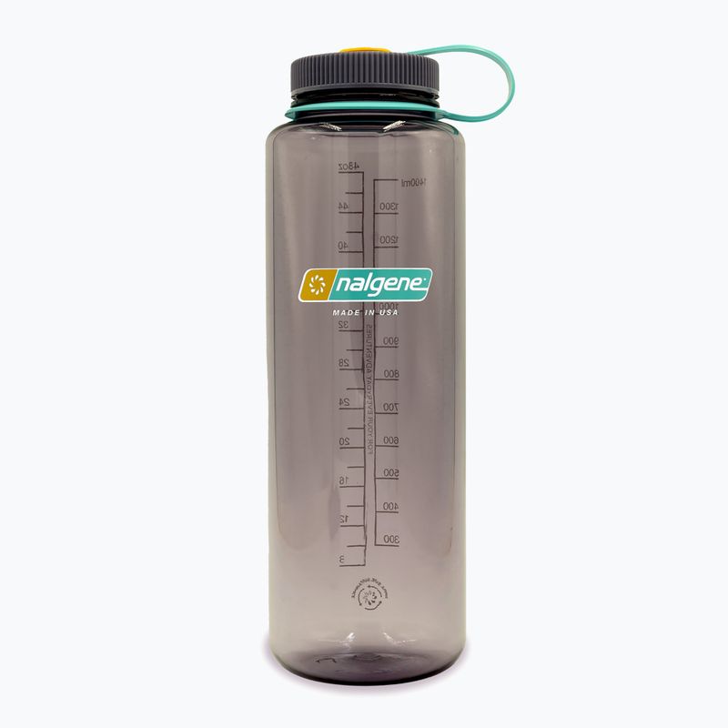 Cestovná fľaša Nalgene Wide Mouth Silo Sustain 1400 ml  baklažánová