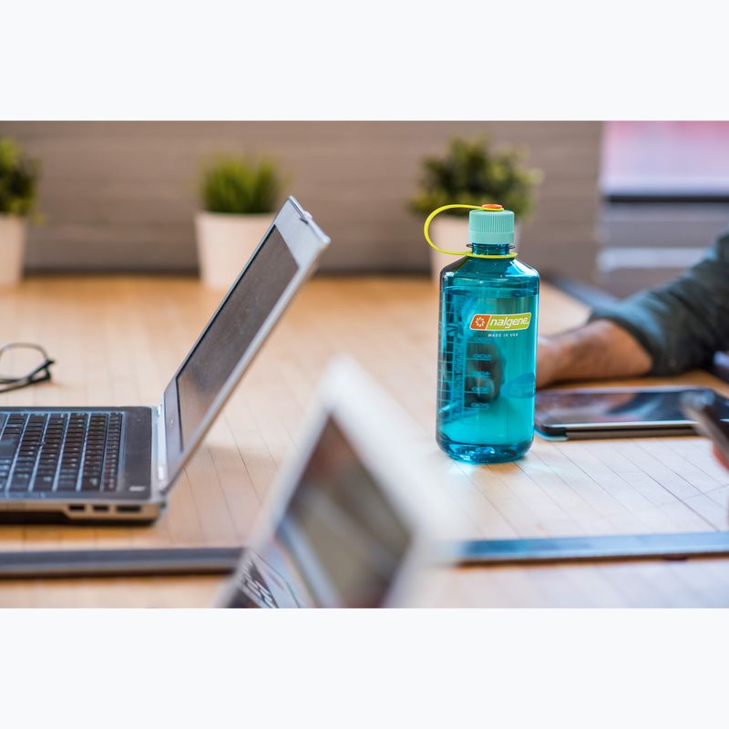 Cestovná fľaša Nalgene Narrow Mouth Sustain 1000 ml cerulean 5