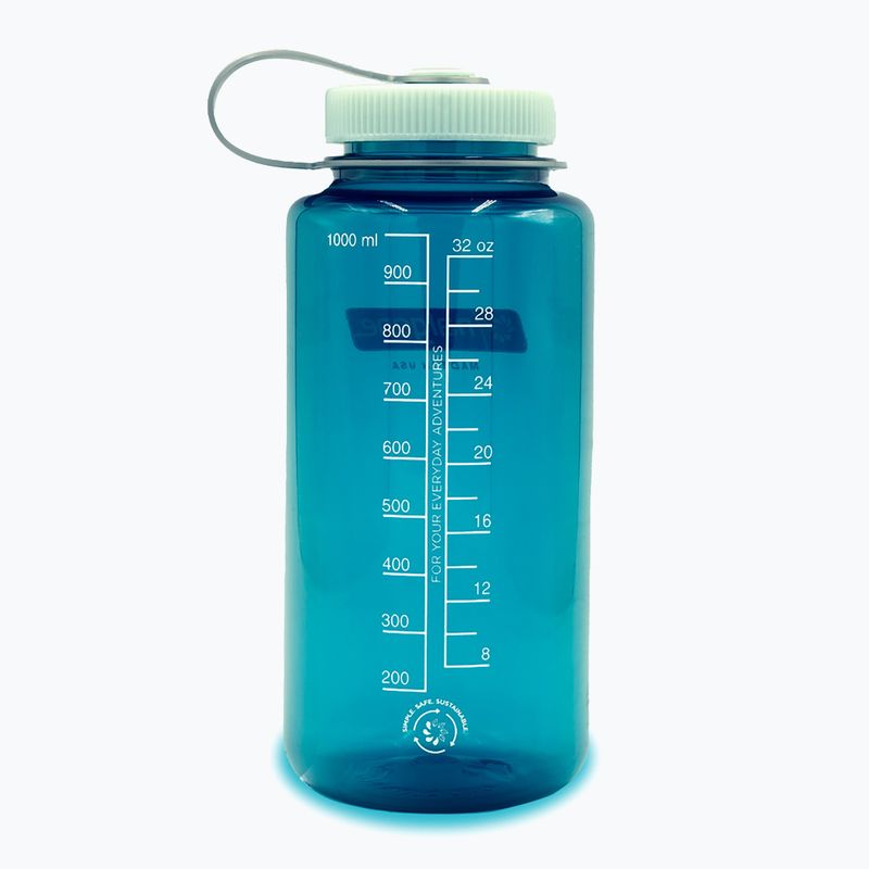 Cestovná fľaša Nalgene Wide Mouth Sustain 1000 ml pstruh zelená 2