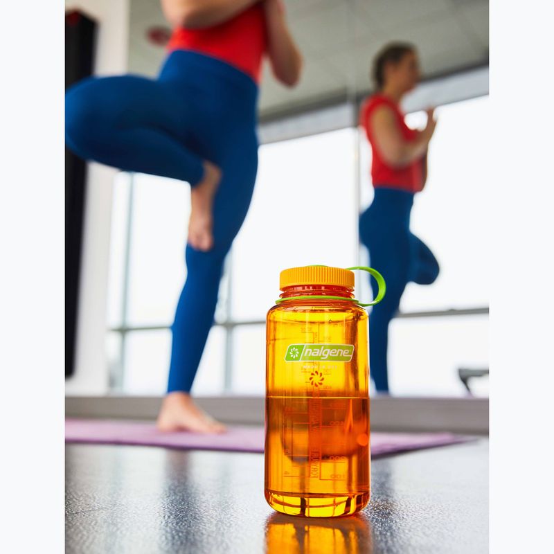 Cestovná fľaša Nalgene Wide Mouth Sustain 1000 ml clementine 4