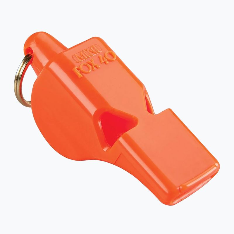 Píšťalka so šnúrou Fox 40 Mini Safety orange