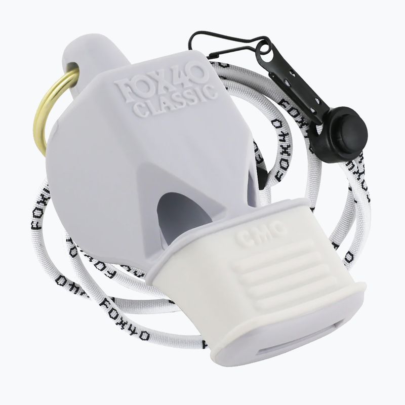 Píšťalka so šnúrkou Fox 4 Classic CMG Safety biela 963